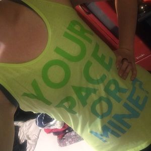 Hilarious chin up exercise tank top!